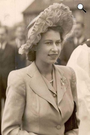 II. Erzsébet királynő fiatalon (Fotó: Listal)