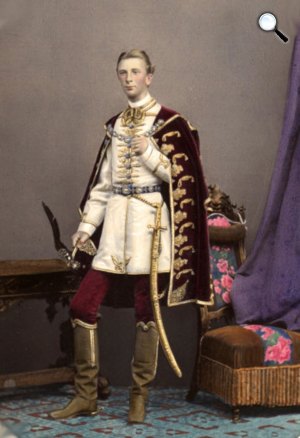 Agoston Bülch: Gróf Apponyi Albert portréja (1867) (Fotó: Wikipédia)