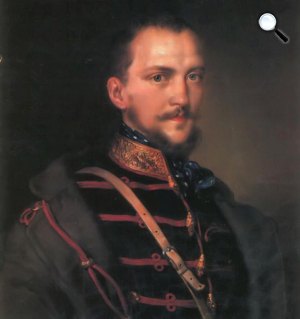 Barabás Miklós: Görgey Artúr fiatalkori portréja (Fotó: Wikipédia)