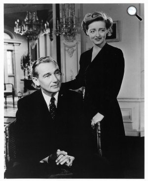 Őrség a Rajnán - Bette Davis és Paul Lukas (Lukács Pál), 1943 (Fotó: listal.com)