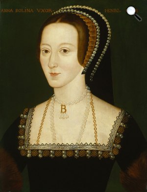 Ismeretlen festő: Boleyn Anna angol királyné, c. 1533-1536 (Fotó: National Portrait Gallery)