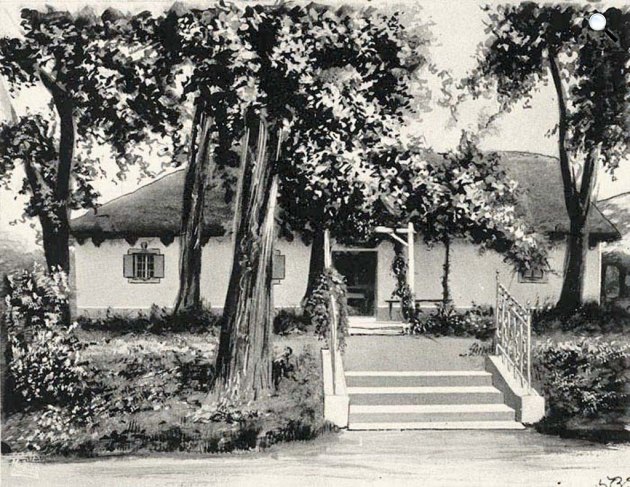  Fáy András (1786-1864) háza a fóti szőlőben (Fotó: OSZK)