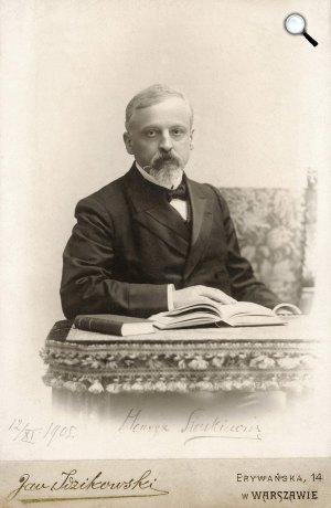 Henryk Sienkiewicz Nobel-díjas lengyel író, 1905 (Fotó: lekturek.pl)