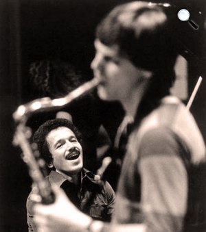 Keith Jarrett és Jan Garbarek, 1974 (Fotó: listal.com)