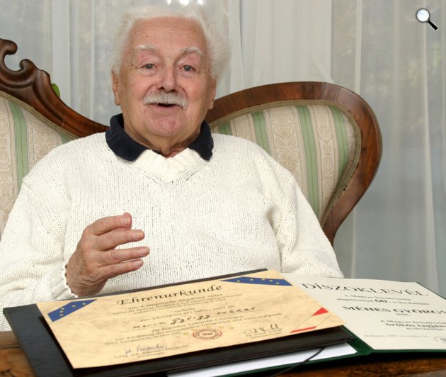 Méhes György Kossuth-díjas romániai magyar író (MTI Fotó)
