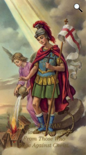 Szent Flórián, a tűzoltók védőszentje (Fotó: Wikipédia)