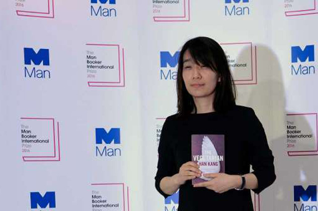 Han Kang író, Nemzetközi Man Booker-díj nyertese 2016-ban (Fotó: Man Booker International Prize/Facebook)