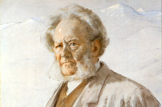 Erik Werenskiold: Henrik Ibsen, 1895 (Fotó: ibsen.nb.no)