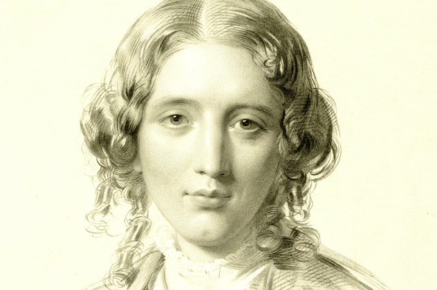 Francis Holl: Harriet Beecher Stowe írónő portréja, 1853 (Fotó: Wikimedia)