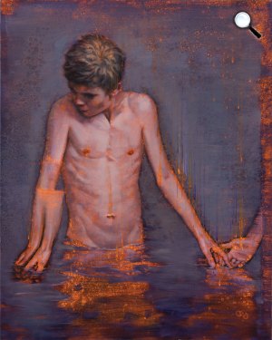 Szűcs Attila: Érintés, 2016 (Fotó: sothebys.com)