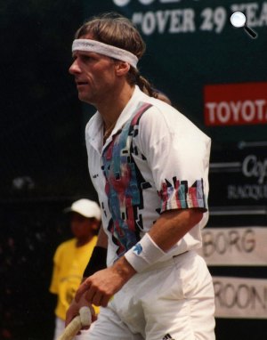 Bjorn Borg teniszező, 2010 (Fotó: Wikipédia)