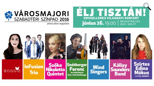 Drogellenes világnapi koncert és családi nap (Fotó: BNYF)