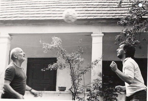 Eörsi István (1931-2005) író, költő, publicista és Orbán Viktor politikus (Fotó: magyarnarancs.hu)