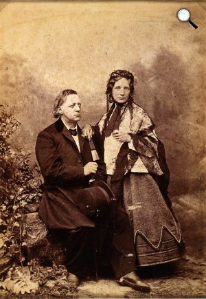 Harriet Beecher Stowe írónő és bátyja, Henry Ward Beecher (Fotó: babelio.com)
