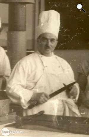 Rákóczi János mesterszakács (Fotó: digitalismiskolc.hu)