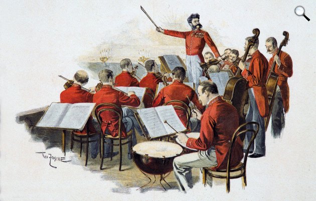 Theo Zasche: Ifjabb Johann Strauss zenekara élén (Fotó: wien.info)