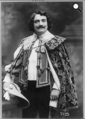 Enrico Caruso tenorénekes (1873-1921) (Fotó: Wikipédia)
