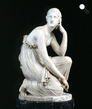 Ferenczy István: Pásztorlányka (A Szép Mesterségek kezdete), 1820-22 (Fotó: MNG)