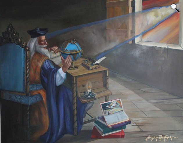 Josyane Martinez: Les Visions de Nostradamus (Fotó: agora-gallery.com)