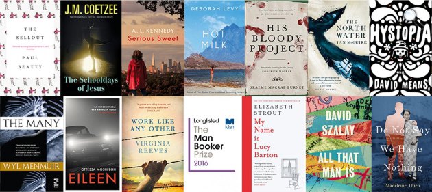 Man Booker-díj 2016-os jelöltjei