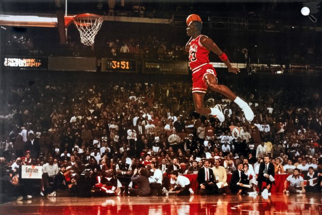 Michael Jordan profi kosárlabdázó (Fotó: listal.com)