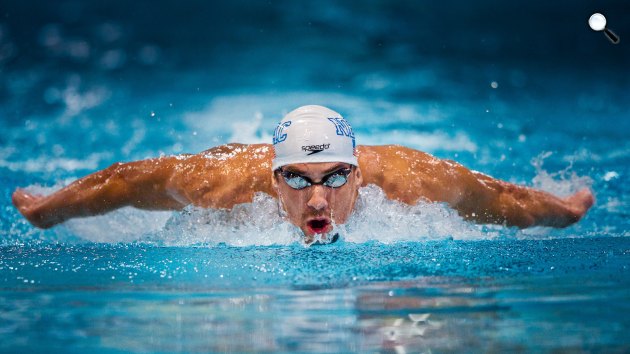 Michael Phelps amerikai úszó (Fotó: listal.com)