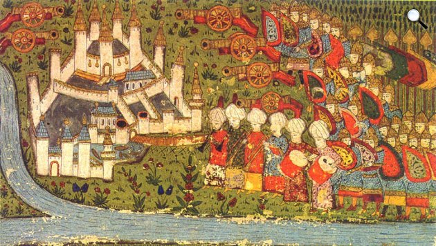 A nándorfehérvári diadal, 1456 (Fotó: Wikipédia)
