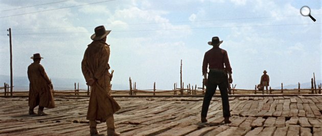 Volt egyszer egy vadnyugat - Charles Bronson, Henry Fonda, Claudia Cardinale, Jason Robards (Once Upon a Time in the West) (Fotó: listal.com)