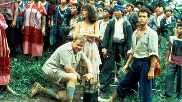 Önkéntesek (Volunteers) - Tom Hanks, John Candy és Rita Wilson, 1985 (Fotó: listal.com)