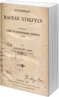 Rendszeres magyar nyelvtan 