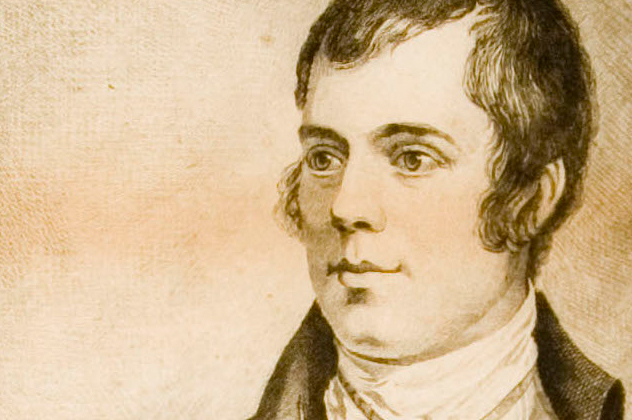 Robert Burns (1759-1796) skót költő, dalszerző (Fotó: Wikimédia)