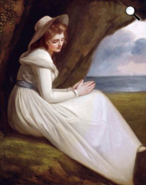 Emma Hart, a későbbi Lady Hamilton (Fotó: rmg.co.uk)