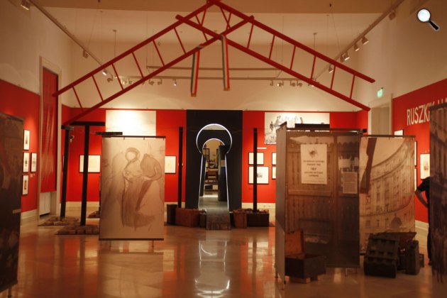 Fiedler Ferenc - Rejt/Jel/Képek ’56 – A forradalom titkos művészete (Fotó: Magyar Nemzeti Múzeum)