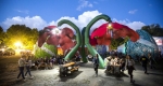  24. Sziget fesztivál, installáció,  Budapest, Hajógyári-sziget, 2016 (MTI Fotó: Mohai Balázs)