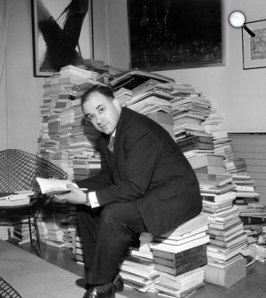 Michel Butor író (1926-2016), Párizs, 1964, (Fotó: babelio.com)