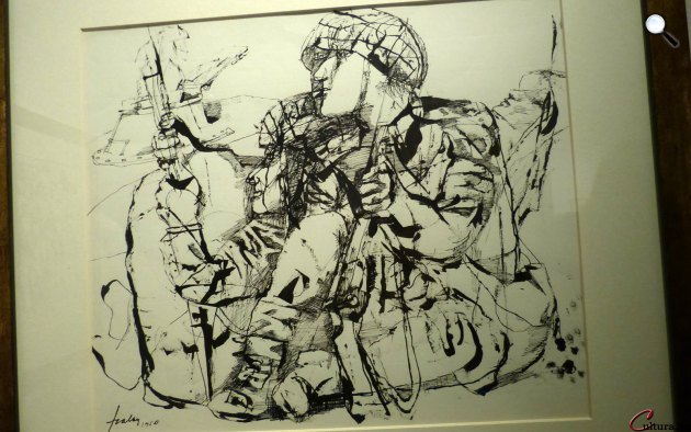 Szalay – Sokol – Picasso kiállítás a Várkert Bazárban (Fotó: Hegedüs Panna)