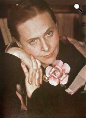 Elsa Triolet írónő, Louis Aragon felesége (1896-1970) (Fotó: babelio.com)