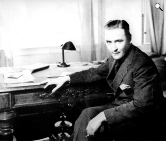 F. Scott Fitzgerald író (1896-1940) (Fotó: babelio.com)