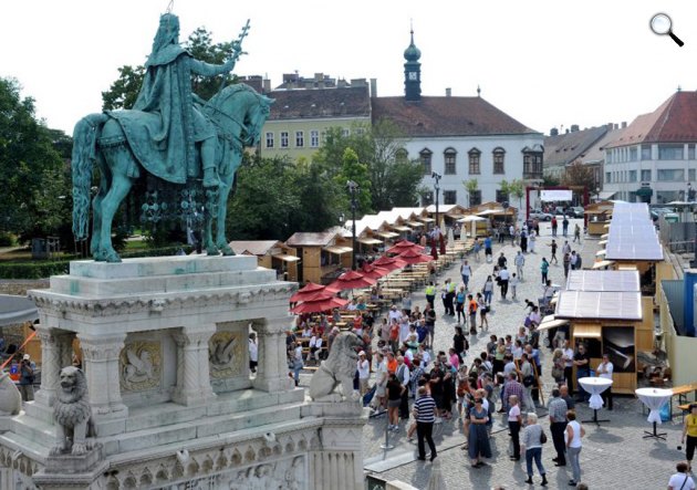 Magyar Nyelv és Könyv Ünnepe, Budai Vár, Budapest (Fotó: MTI)