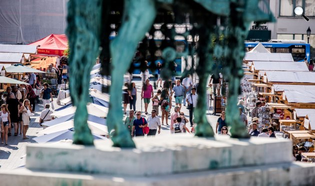 Magyar Nyelv és Könyv Ünnepe a budai Várban (MTI Fotó: Balogh Zoltán)