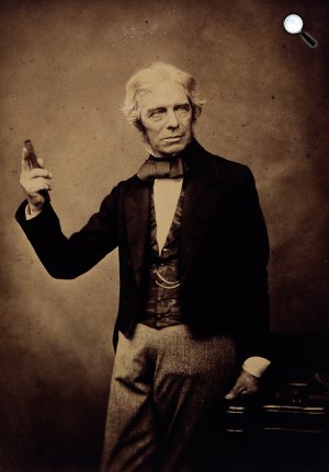 Michael Faraday Michael Faraday angol fizikus és vegyész (1791-1867) (Fotó: Maull & Polyblank