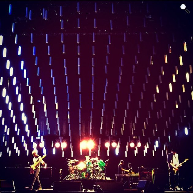 Red Hot Chili Peppers koncert, Budapest, 2016 (Fotó: @chilipeppers/Instagram)