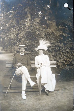 Dr. Todoreszku Gyula és felesége, Horváth Aranka (Fotó: OSZK)
