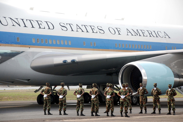 Air Force One, az USA elnökének gépe (Fotó: DoQ)
