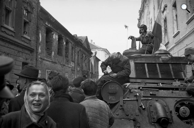 Erich Lessing: Budapest, 1956  (Fotó: Erich Lessing/Magnum Photos)