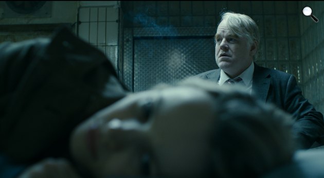 John le Carré: Philip Seymour Hoffman és Rachel McAdams, 2014 (Fotó: listal.com)