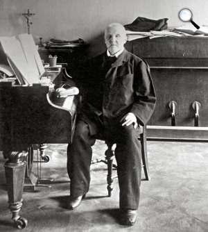 Anton Bruckner zeneszerző (1824-1896) (Fotó: Wikipédia)