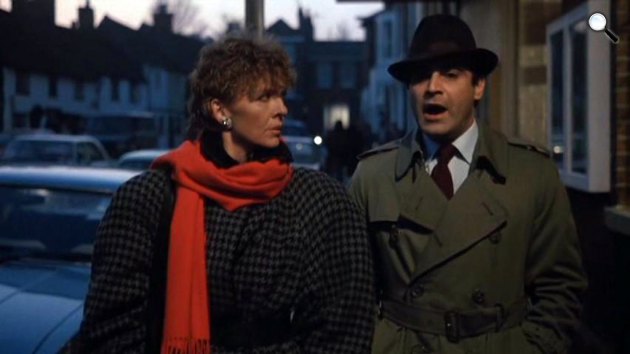 John le Carré: Kettős szerepben - Diane Keaton és David Suchet, 1984 (Fotó: listal.com)