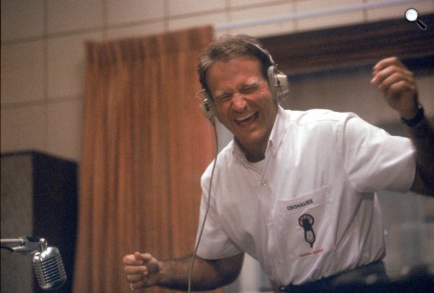 Jó reggelt, Vietnam! - Robin Williams, 1987 (Fotó: listal.com)