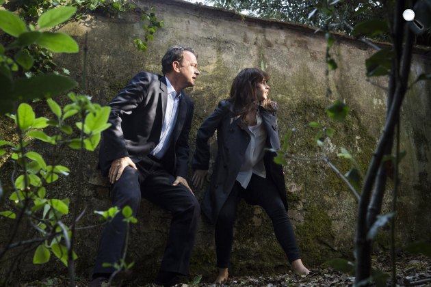 Inferno -  Tom Hanks és Felicity Jones, 2016 (Fotó: InterCom)